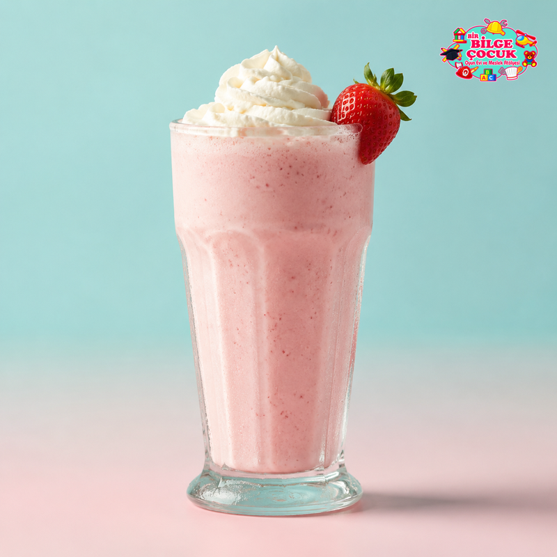 Çilekli Milkshake