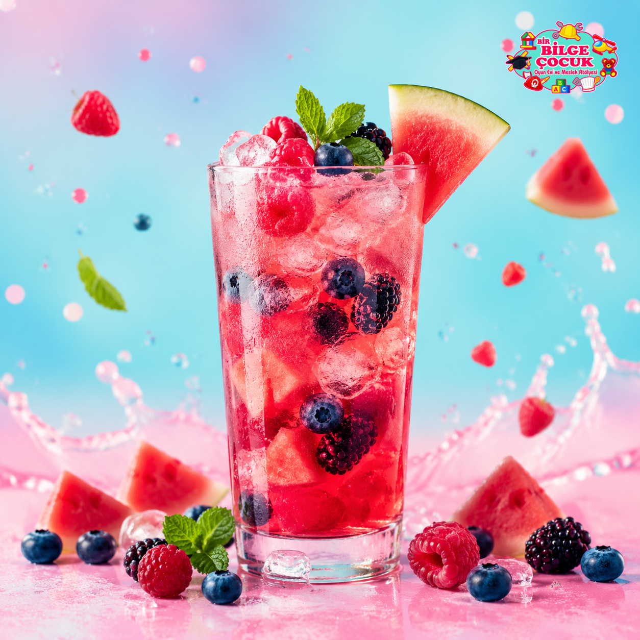 Karpuz - Çilek Smoothie