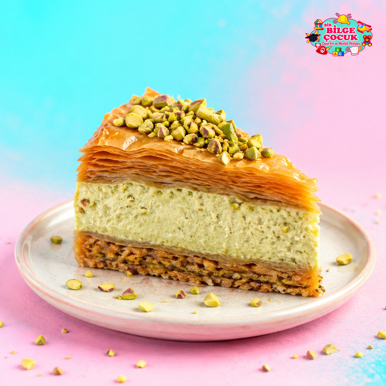 Baklavalı Cheesecake